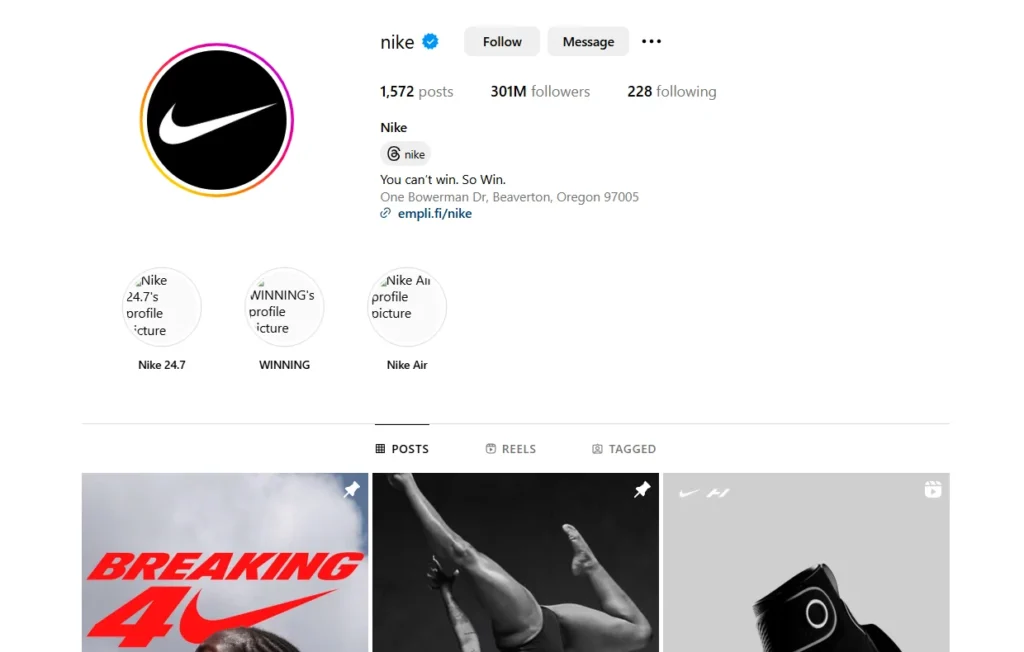 Nike Handle