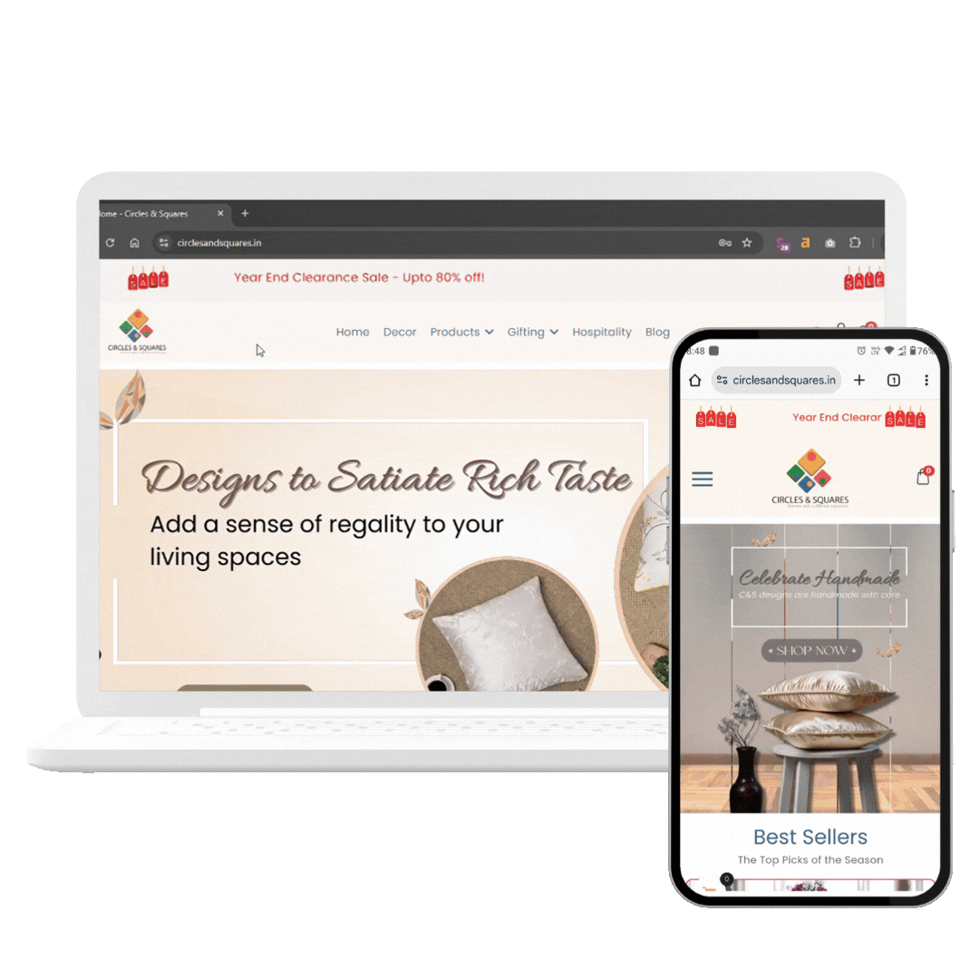 Webiste design layout