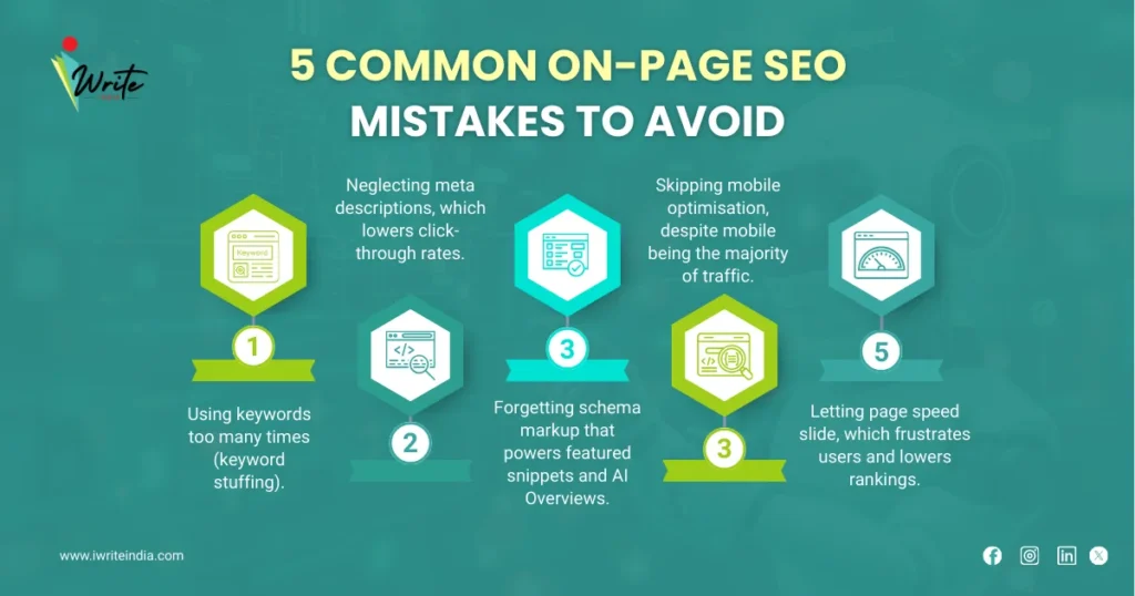 5 Common On-Page SEO Mistakes to Avoid