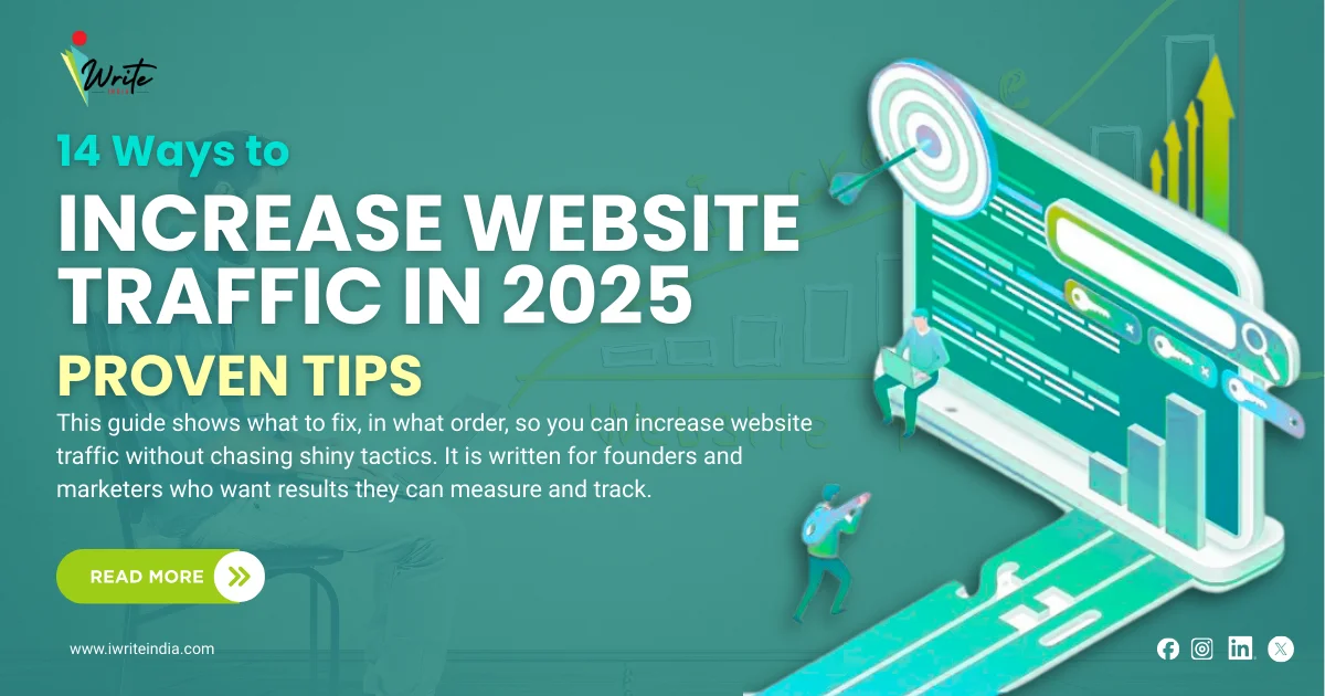 Increase website traffic