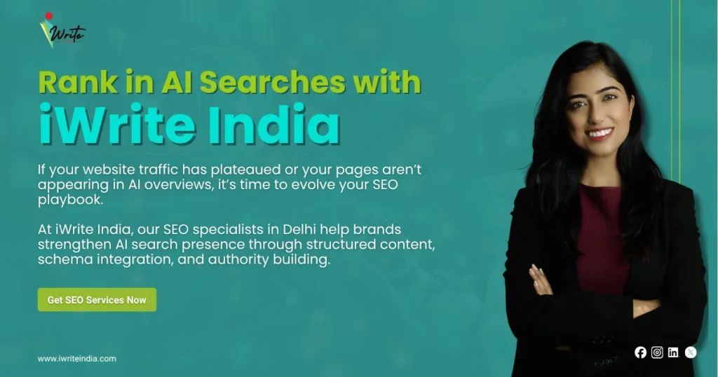 Rank in AI Searches with iWrite India