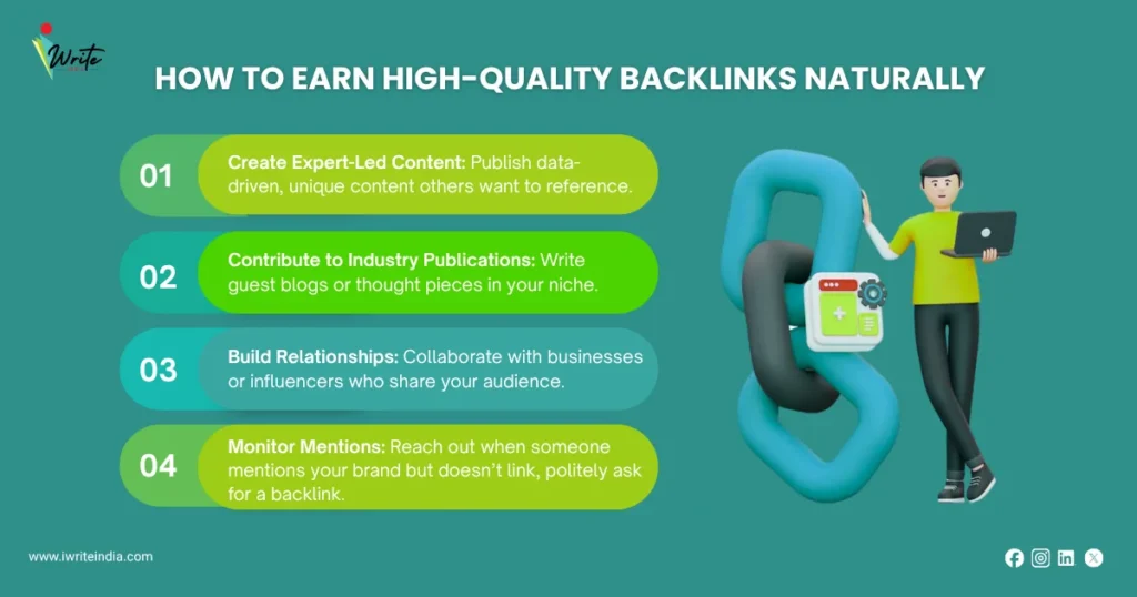 How to earn high quality backlinks 