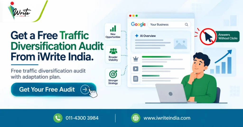 Get a Free Traffic Diversification Audit From iWrite India