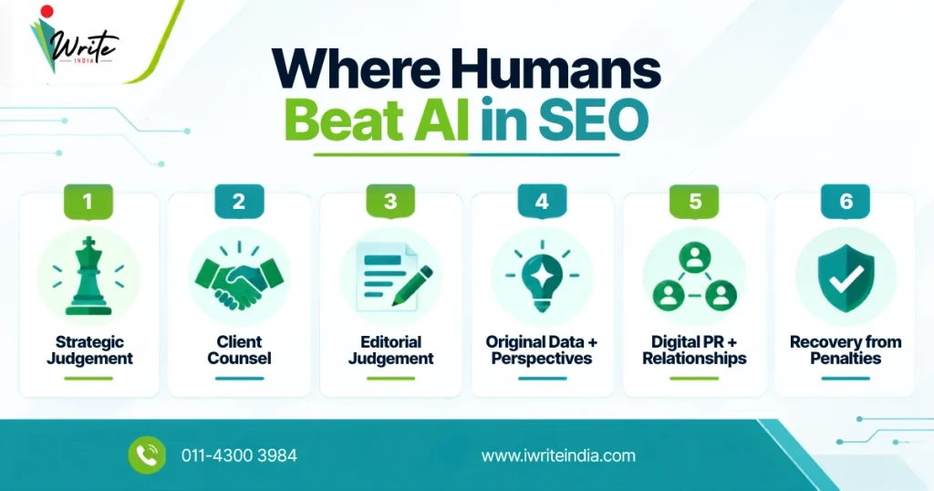 Where Humans Beat AI in SEO