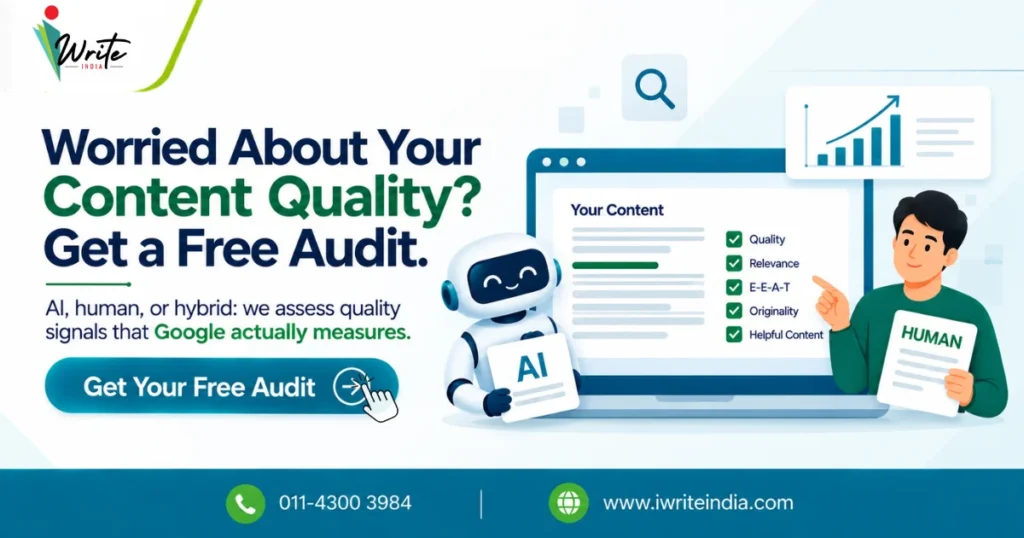 Worried About Your Content Quality? Get a Free Audit